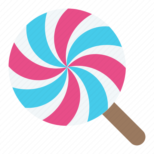 Lollipop, lolly, rainbow lolly, spiral lolly, swirl lolly icon - Download on Iconfinder