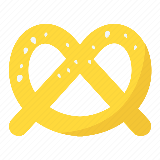Baked bread, bakery food, pretzel, snack food, twisted knot icon - Download on Iconfinder