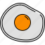 breakfast, egg, food 
