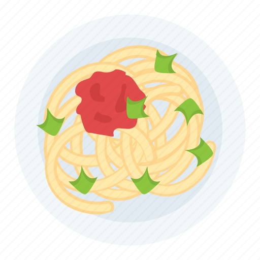 Cooked pasta, food, meal, noodles dish, staple food icon - Download on Iconfinder