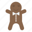 bakery food, christmas cookie, ginger man, gingerbread, gingerbread man 