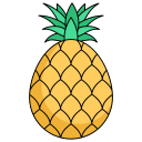pineapple, fruit, food, tropical, healthy, juicy, refreshing