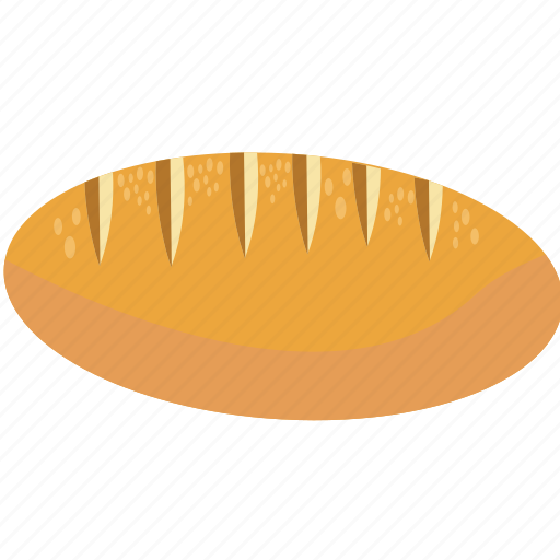 Baguette, bake, bread, cereal, fiber, food icon - Download on Iconfinder