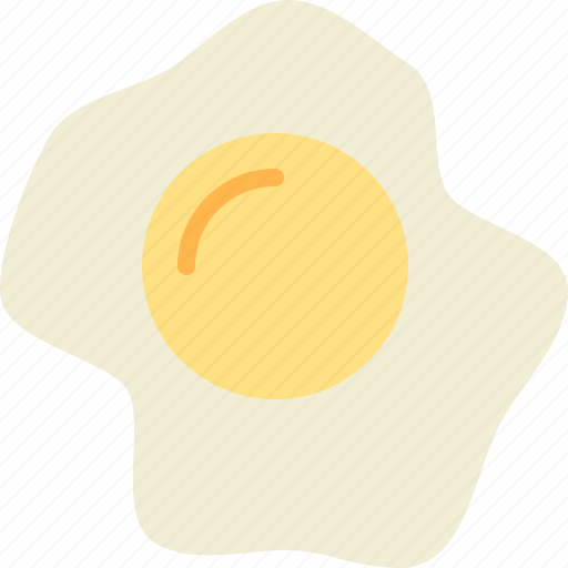 Fried, egg, protein, food, restaurant icon - Download on Iconfinder