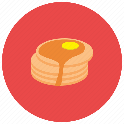 Breakfast, butter, food, pancake, sweets, syrup icon - Download on Iconfinder
