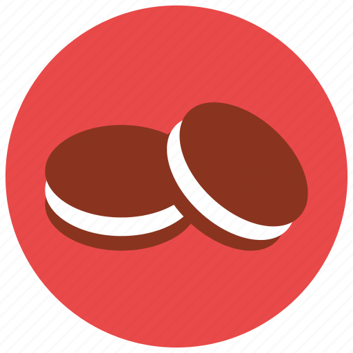 Chocolate, cookie, dessert, food, sweets, vanilla icon - Download on Iconfinder