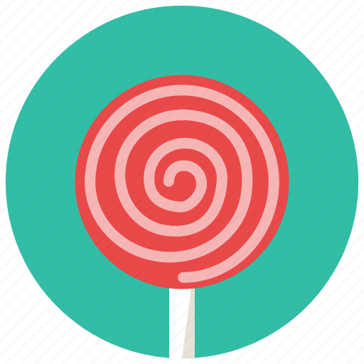 Food, lollipop, round, stick, sweets icon - Download on Iconfinder