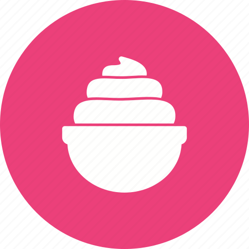 Cream, foam, soft, whip, whipped, yoghurt, yogurt icon - Download on Iconfinder