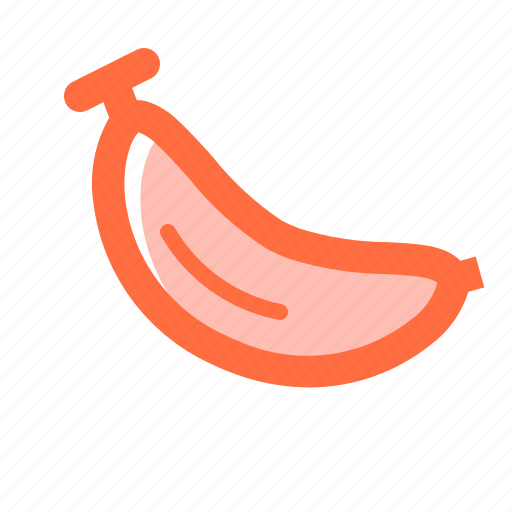 Banana, fruit, healthy, organic, sweet, tropical, vegetable icon - Download on Iconfinder