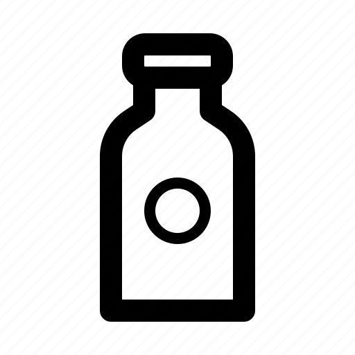 Bottle, drink, drinks, milk, vanilla, water, healthy icon - Download on Iconfinder