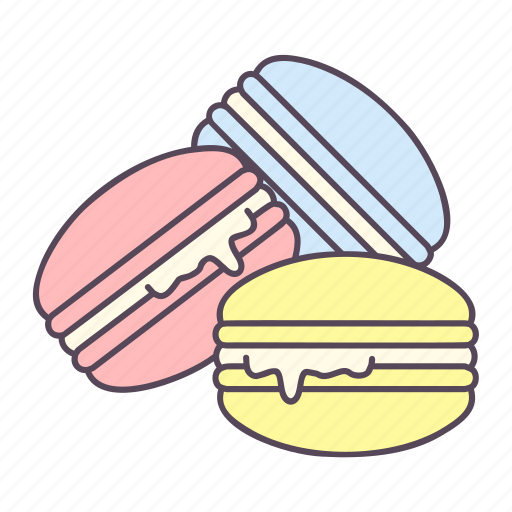 Macaron, dessert, food, delicious, bakery, biscuit, cake icon - Download on Iconfinder