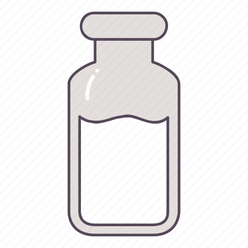 Milk, bottle, juice, drink, beverage, refreshments, water icon - Download on Iconfinder