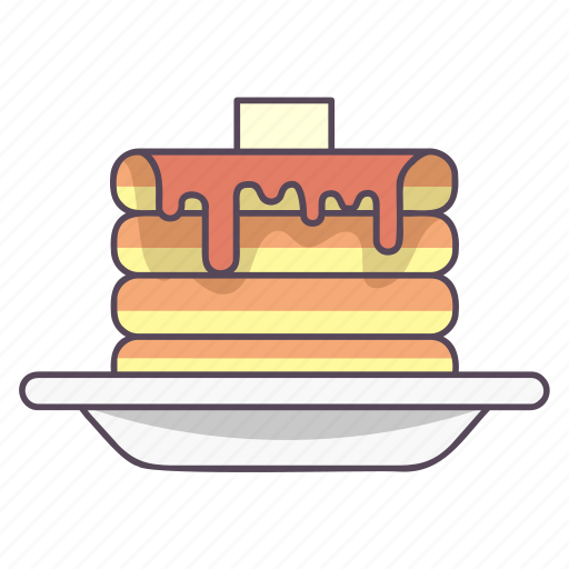 Pancake, food, homemade, sweet, dessert, meal, jam icon - Download on Iconfinder