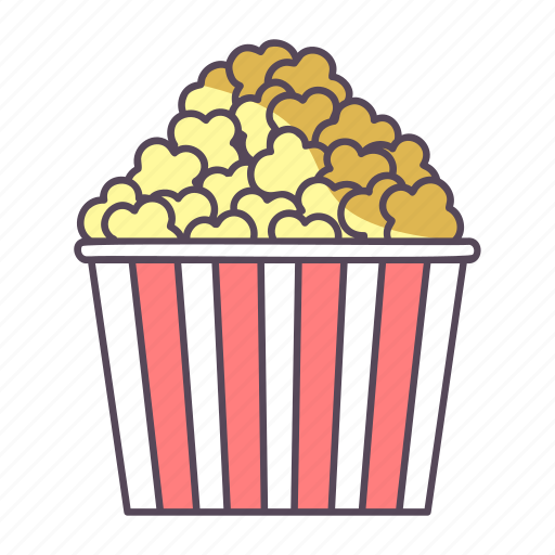 Popcorn, corn, sweet, snack, dessert, food, tasty icon - Download on Iconfinder