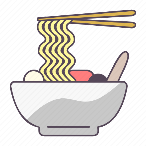 Ramen, japan, food, bowl, noodle, soup, delicious icon - Download on Iconfinder