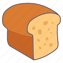bread, loaf, food, bakery, meal, toast, baked