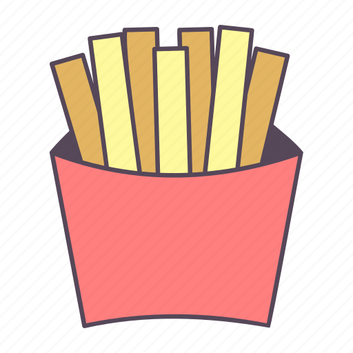 Snack, french, fries, potato, food, meal, eat icon - Download on Iconfinder