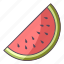 watermelon, sweet, fruit, melon, vitamin, juicy, fresh 