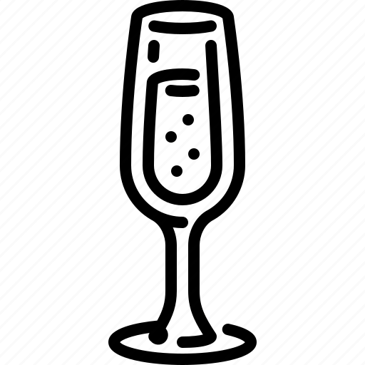Champagne, champagne glass, drink, glass, sparkling, wine icon - Download on Iconfinder