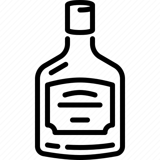 Bottle, bourbon, drink, scotch, whiskey, whiskey bottle icon - Download on Iconfinder