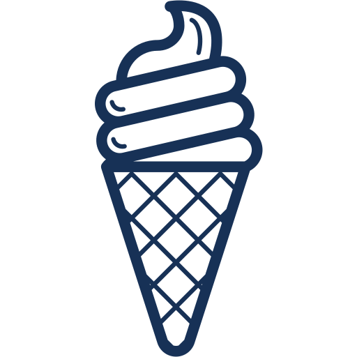 Cone, cream, dessert, ice, sweet icon - Free download