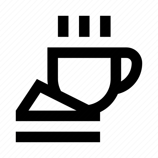 Breakfast, coffee, cup, mug, pie, sandwich, tea icon - Download on Iconfinder