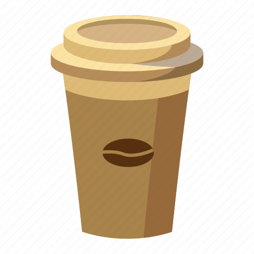 Breakfast, cartoon, coffee, cup, disposable, drink, plastic icon - Download on Iconfinder