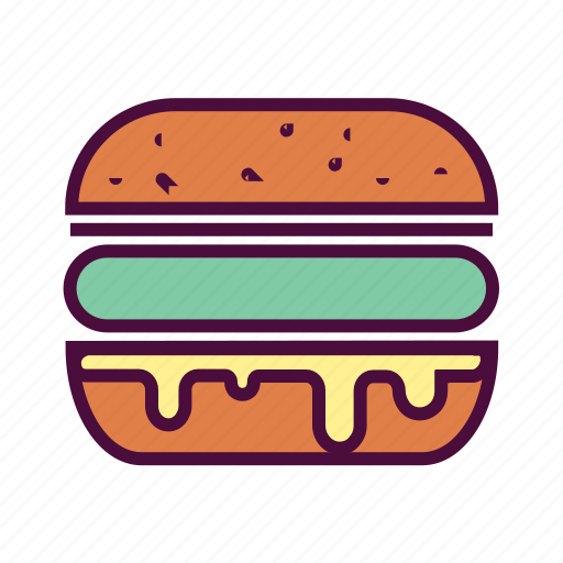 Burger, cheese burger, fastfood, food, hamburger, junk food icon - Download on Iconfinder