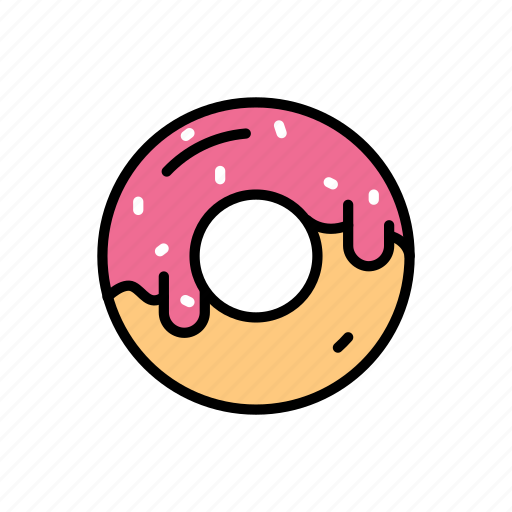 Doughnut icon - Download on Iconfinder on Iconfinder