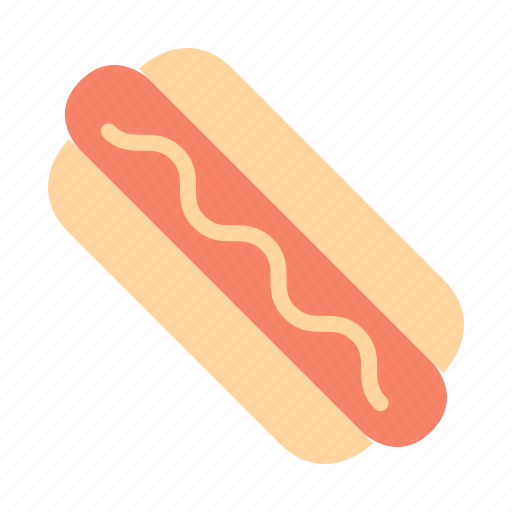 Fast food, gastronomy, hot, food, dog, hot dog, meal icon - Download on Iconfinder