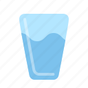 glass, drink, water, sea, beverage