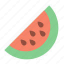 slice, gastronomy, healthy, food, watermelon, fruit