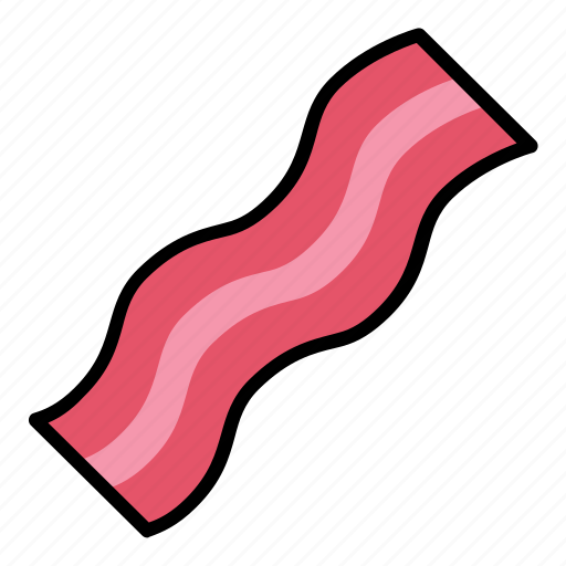 Bacon, food, meat, pork, slice, eat, meal icon - Download on Iconfinder