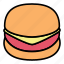 breakfast, burger, fast food, food, hamburger, meat, meal 