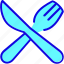 cutlery, dinner, food, fork, knife, sign, tableware 
