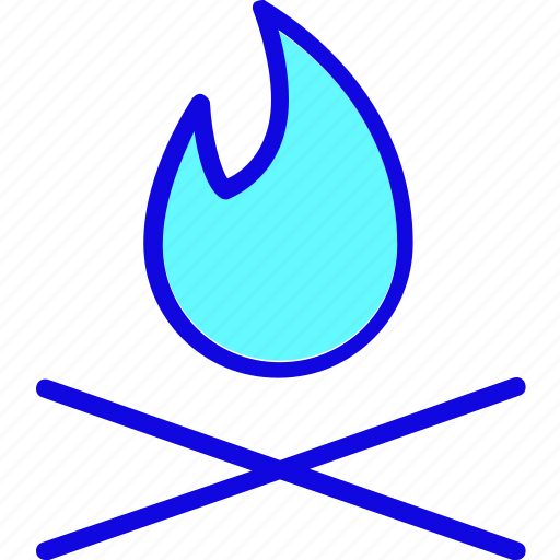 Bonfire, burn, burning, fire, flame, heat, sign icon - Download on Iconfinder