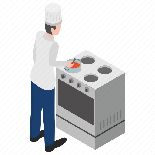 Cooking kiosk, cooking stove, food court, gas stove, kitchen appliance icon - Download on Iconfinder