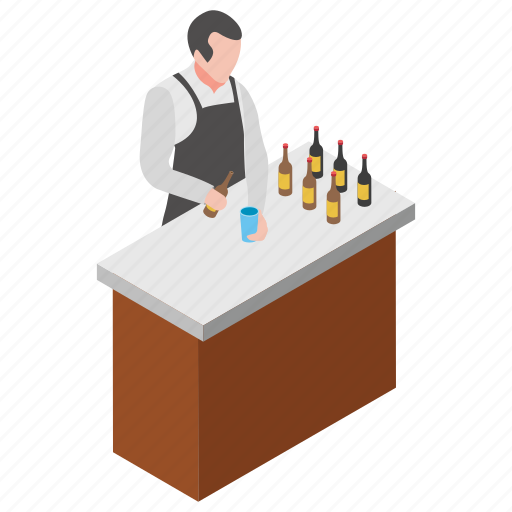 Bar, brew, corner, drink, stall, wine icon - Download on Iconfinder