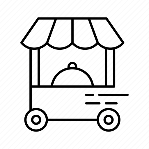 Delivery, food, cart, new normal, express icon - Download on Iconfinder
