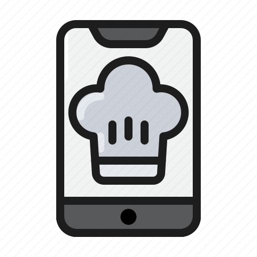 Food, delivery, online, order, chef icon - Download on Iconfinder