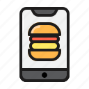 food, delivery, online, order, hambuerger