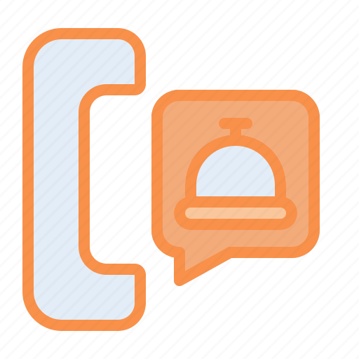 Food, delivery, order, calling, service, restaurant icon - Download on Iconfinder