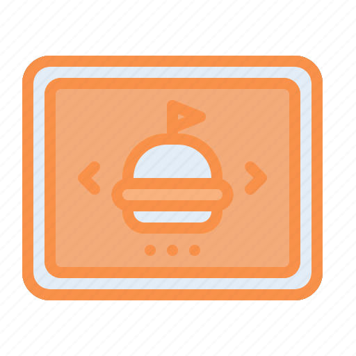 Food, delivery, order, online, menu, hamburger icon - Download on Iconfinder