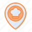food, delivery, pin, location, chef 