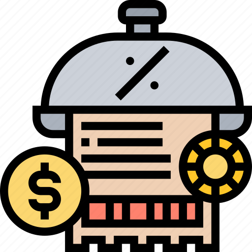 Bill, receipt, price, restaurant, invoice icon - Download on Iconfinder