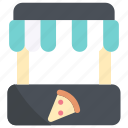 pizza store, pizza-shop, pizza-stall, fast-food, pizza, food