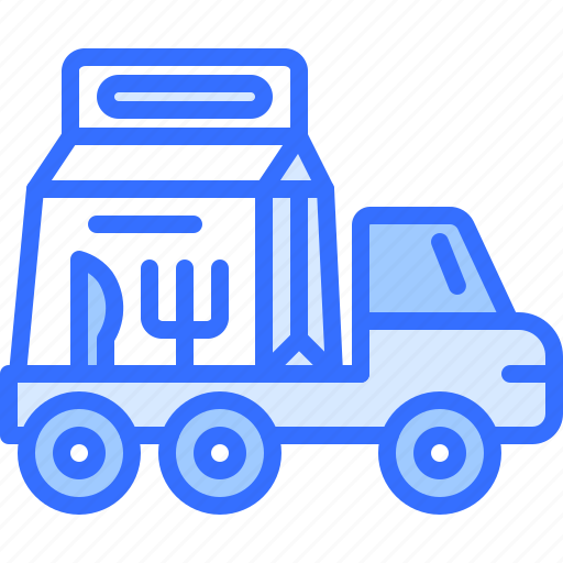 Car, truck, transport, bag, food, delivery, restaurant icon - Download on Iconfinder