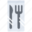 knife, fork, bag, food, delivery, restaurant 