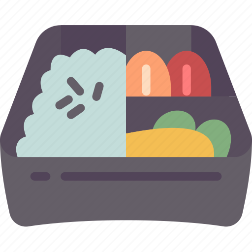 Bento, japanese, food, meal, takeaway icon - Download on Iconfinder