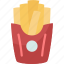 fries, potato, snack, crispy, tasty